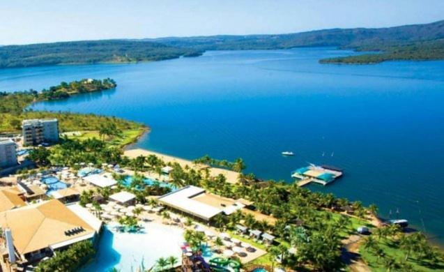 Resort Marina Flat & Nautica Caldas Novas Eksteriør bilde